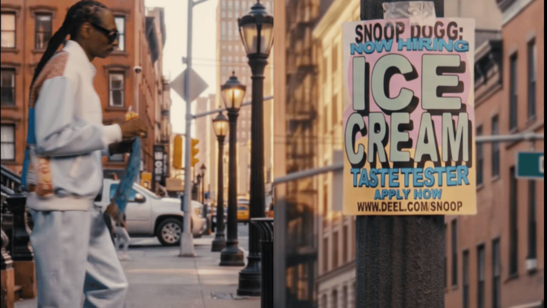 Apply like it’s hot: Snoop Dogg, Deel seek professional ice cream taster